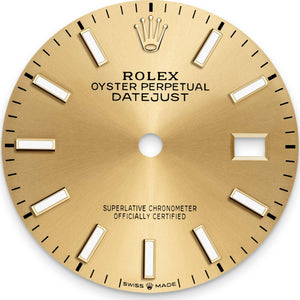 Rolex Datejust 36mm unisex mirror watch, champagne dial – view 2
