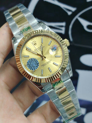 Rolex Datejust 36mm unisex mirror watch, champagne dial – view 6