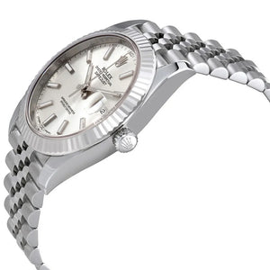 Rolex Datejust 36mm unisex mirror watch, white dial – view 3
