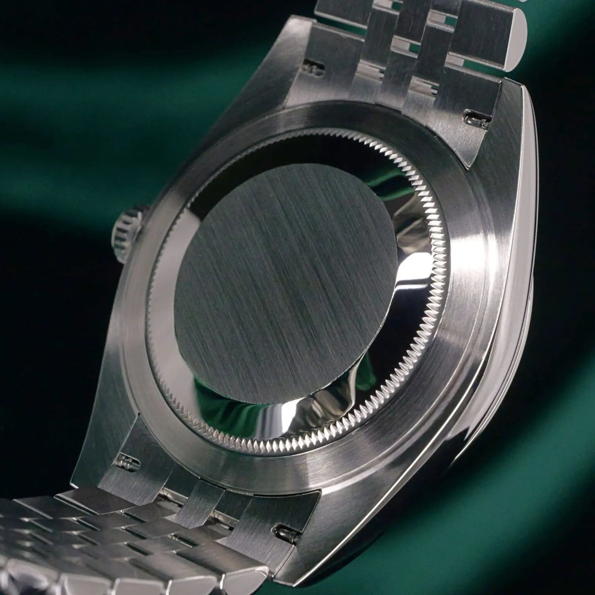 Rolex Datejust 36mm unisex mirror watch, blue fluted motif dial – view 10