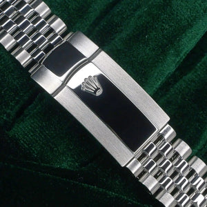 Rolex Datejust 36mm unisex mirror watch, blue fluted motif dial – view 8