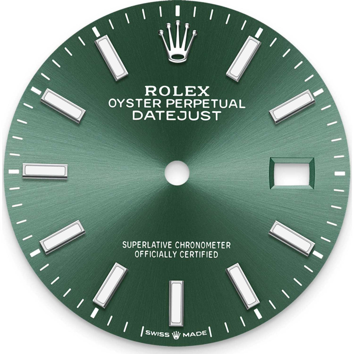 Rolex Datejust 36mm unisex mirror watch, mint green dial – view 3