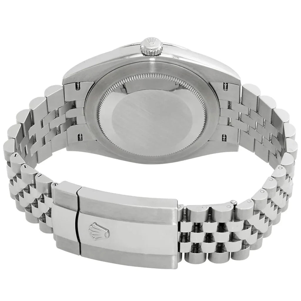 Rolex Datejust 36mm unisex mirror watch, mint green dial – view 8