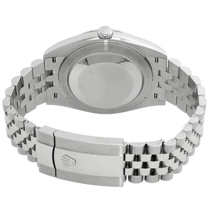 Rolex Datejust 36mm unisex mirror watch, mint green dial – view 8