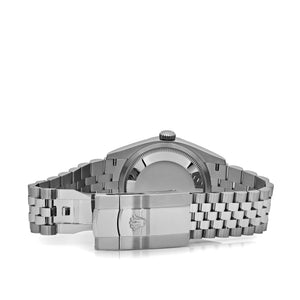 Rolex Datejust 36mm unisex mirror watch, blue dial – view 6