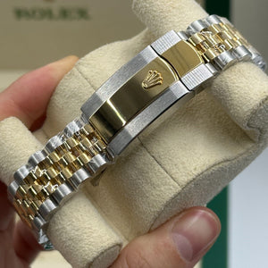 Rolex Datejust 41mm men's mirror watch, silver stone-set dial – view 6