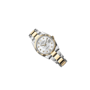 Rolex Datejust 41mm men's mirror watch, white mother-of-pearl stone-set dial – view 3