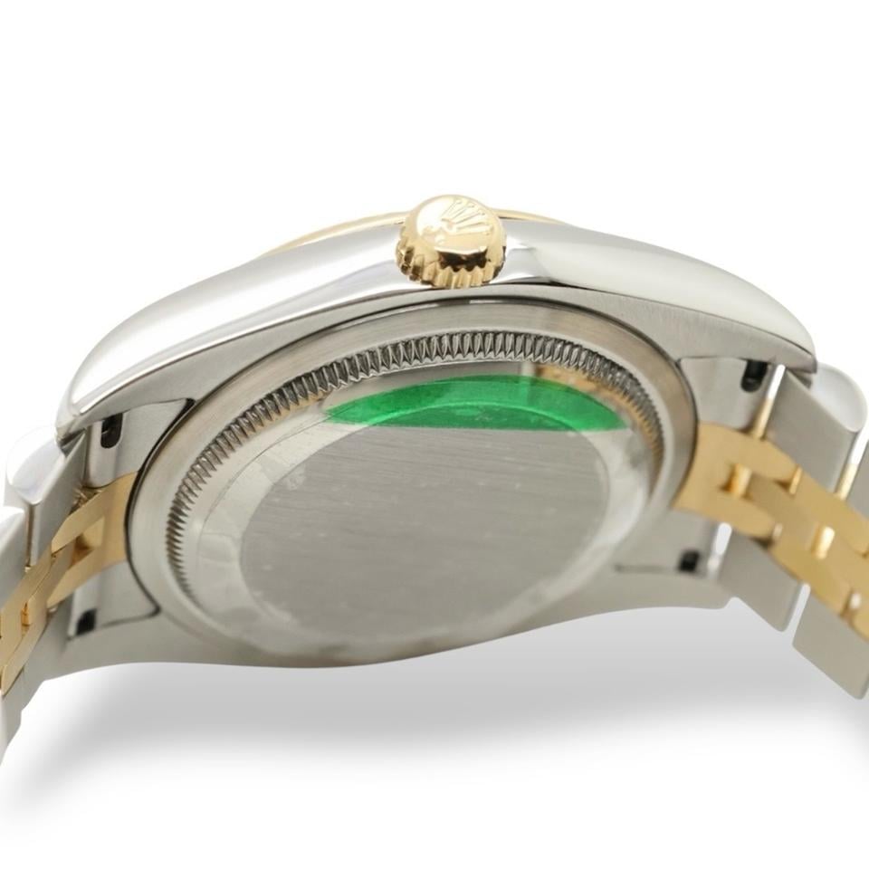 Rolex Datejust 41mm men's mirror watch, silver stone-set dial – view 5