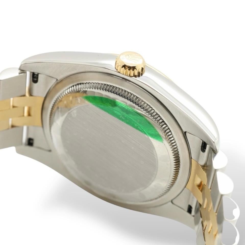 Rolex Datejust 41mm men's mirror watch, silver stone-set dial – view 6