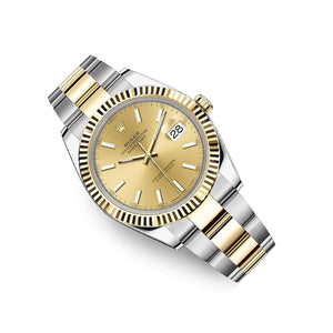 Rolex Datejust 41mm men's mirror watch, champagne dial – view 5