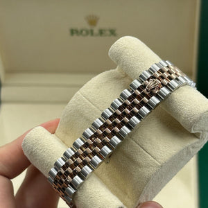 Rolex Datejust 31mm women's mirror watch, white Roman numeral dial – view 8