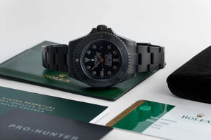 Rolex Deepsea men's mirror watch, black dial – view 2