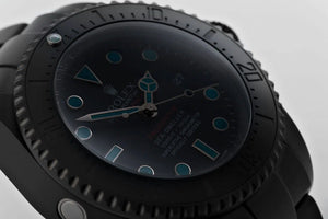 Rolex Deepsea men's mirror watch, black dial – view 4