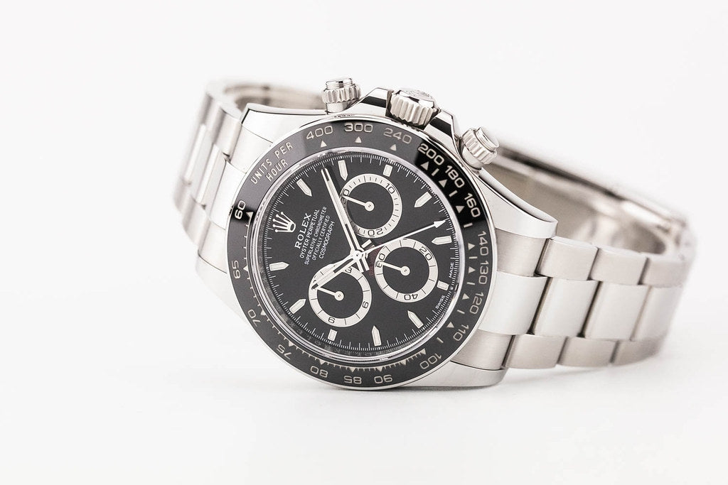 Rolex Daytona men's mirror watch, black dial – view 5