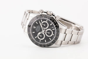 Rolex Daytona men's mirror watch, black dial – view 5