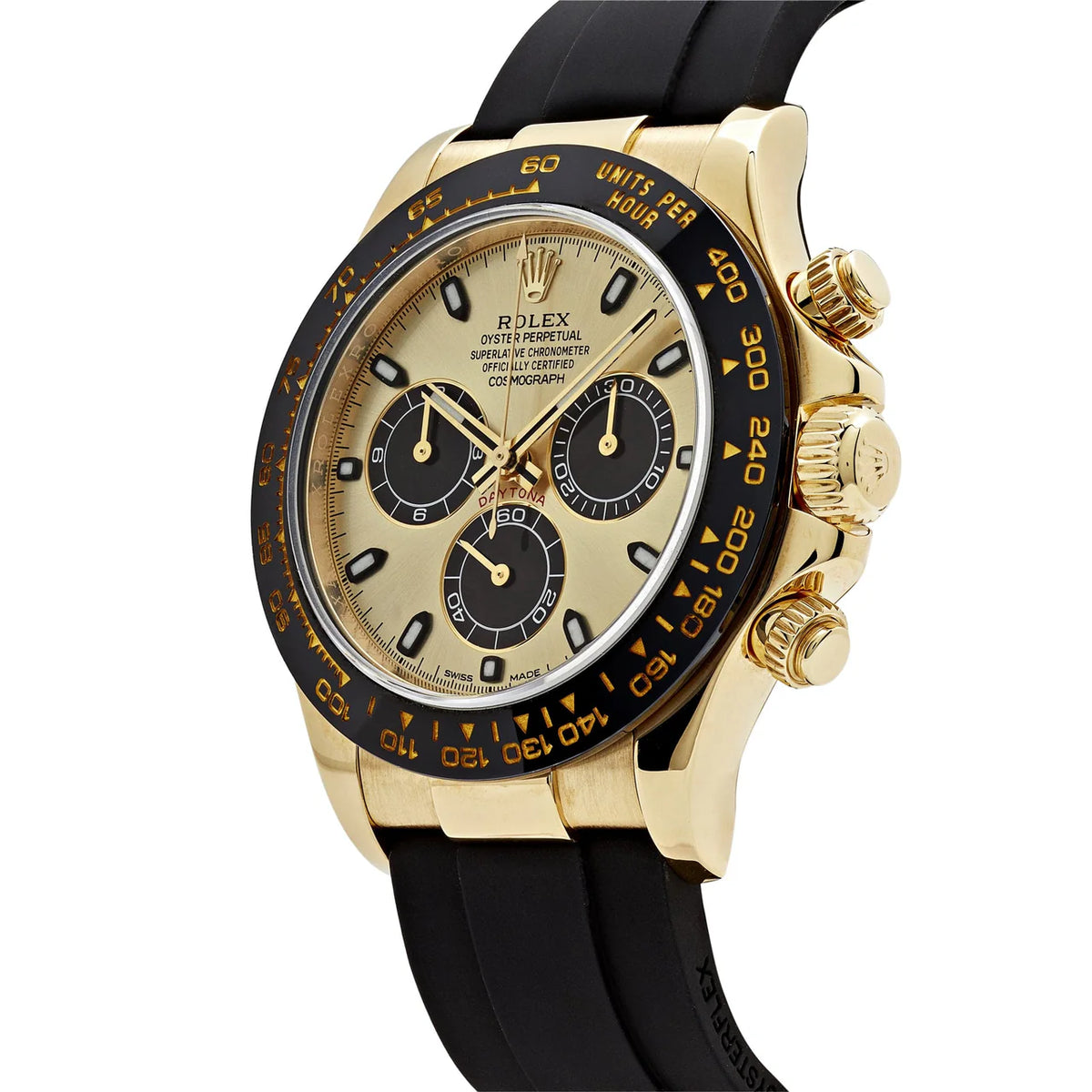 Rolex Daytona men's mirror watch, gold-tone dial – view 10