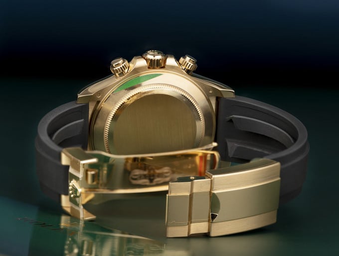 Rolex Daytona men's mirror watch, gold-tone dial – view 4