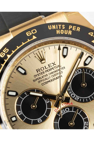 Rolex Daytona men's mirror watch, gold-tone dial – view 7