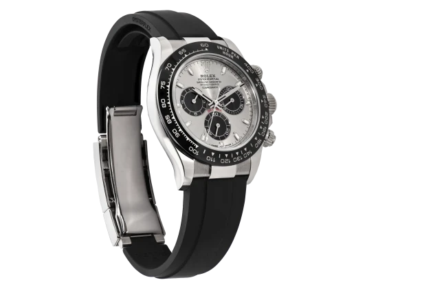 Rolex Daytona men's mirror watch, silver dial – view 11