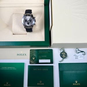 Rolex Daytona men's mirror watch, silver dial – view 6