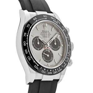Rolex Daytona men's mirror watch, silver dial – view 9