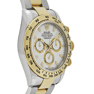 Rolex Daytona men's mirror watch, white dial – view 7