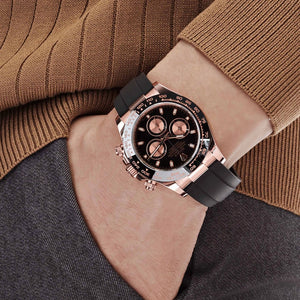 Rolex Daytona men's mirror watch, black dial – view 11