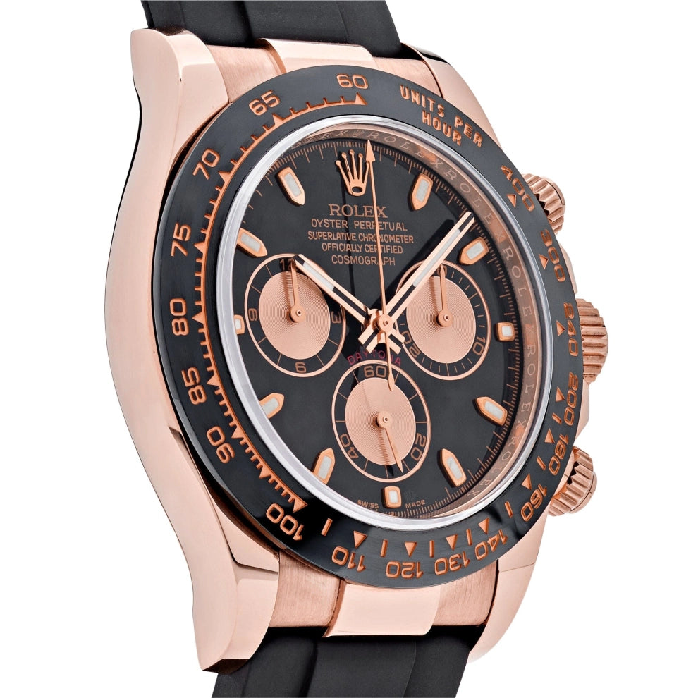 Rolex Daytona men's mirror watch, black dial – view 13