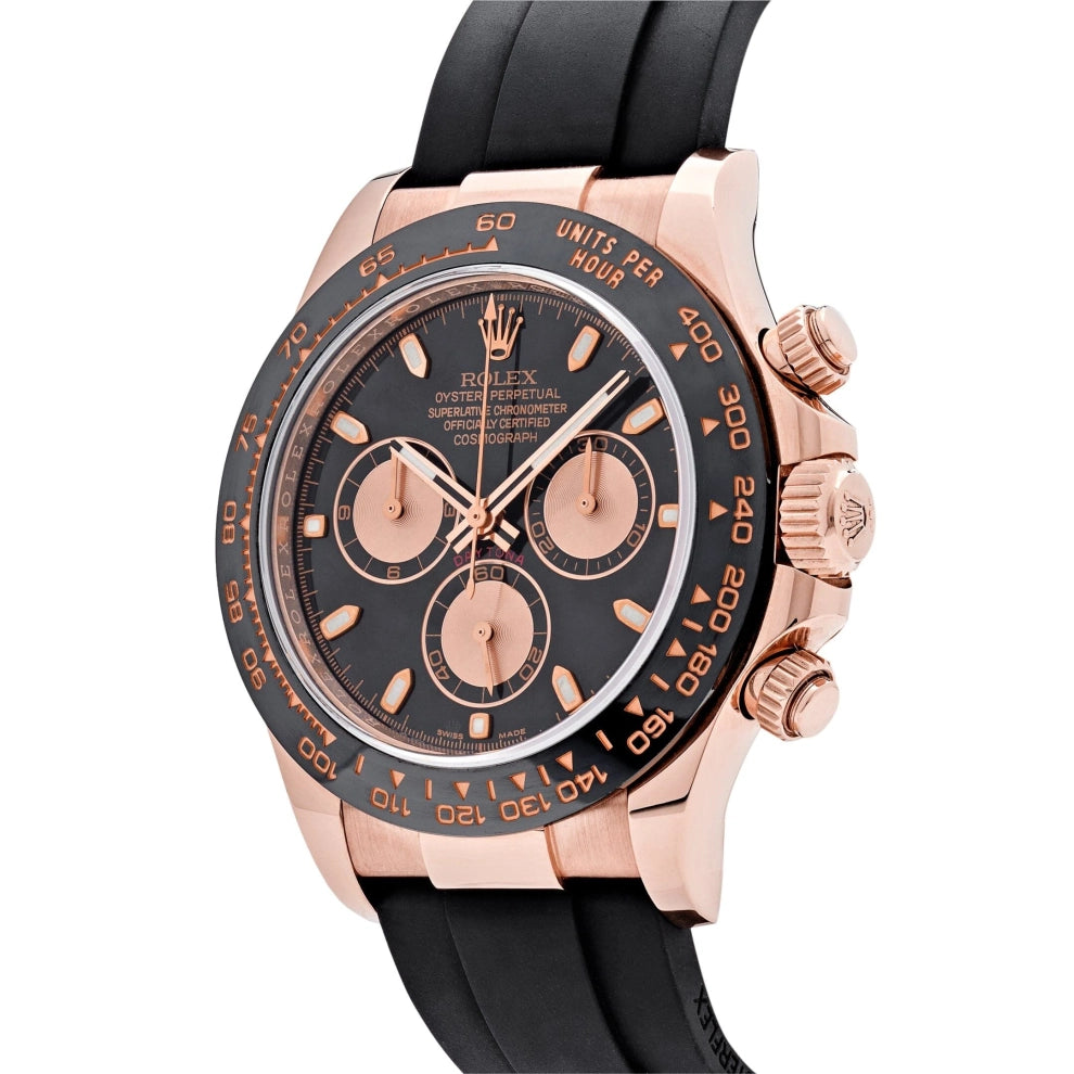 Rolex Daytona men's mirror watch, black dial – view 14