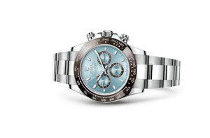 Rolex Daytona men's mirror watch, ice blue dial – view 3