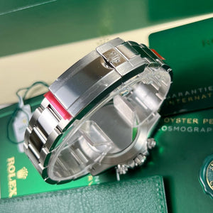 Rolex Daytona men's mirror watch, white dial – view 2