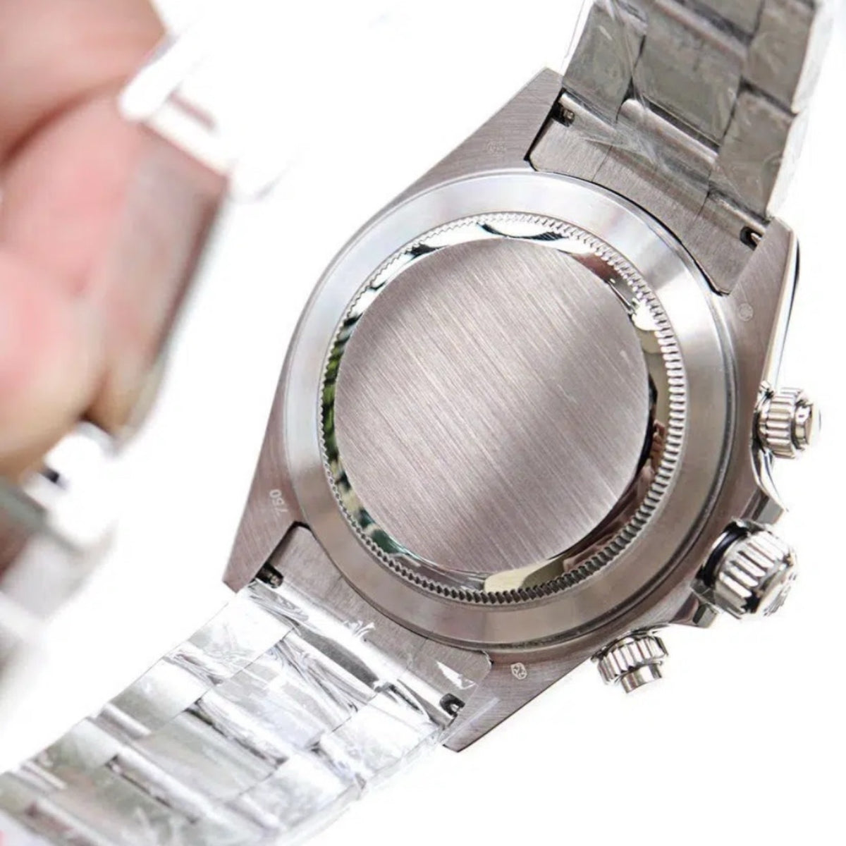 Rolex Daytona men's mirror watch, gray dial – view 4