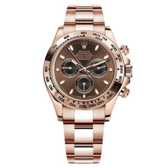 Rolex Daytona 44mm Men's Mirror Automatic Watch – Copper Dial & Rose Gold-Tone Stainless Steel Bracelet