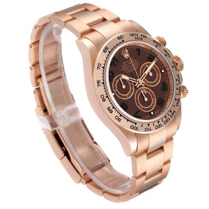 Rolex Daytona men's mirror watch, copper dial – view 3