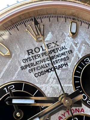 Rolex Daytona men's mirror watch, silver dial – view 4