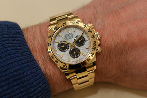 Rolex Daytona men's mirror watch, silver dial – view 5