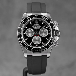 Rolex Daytona men's mirror watch, black dial – view 3