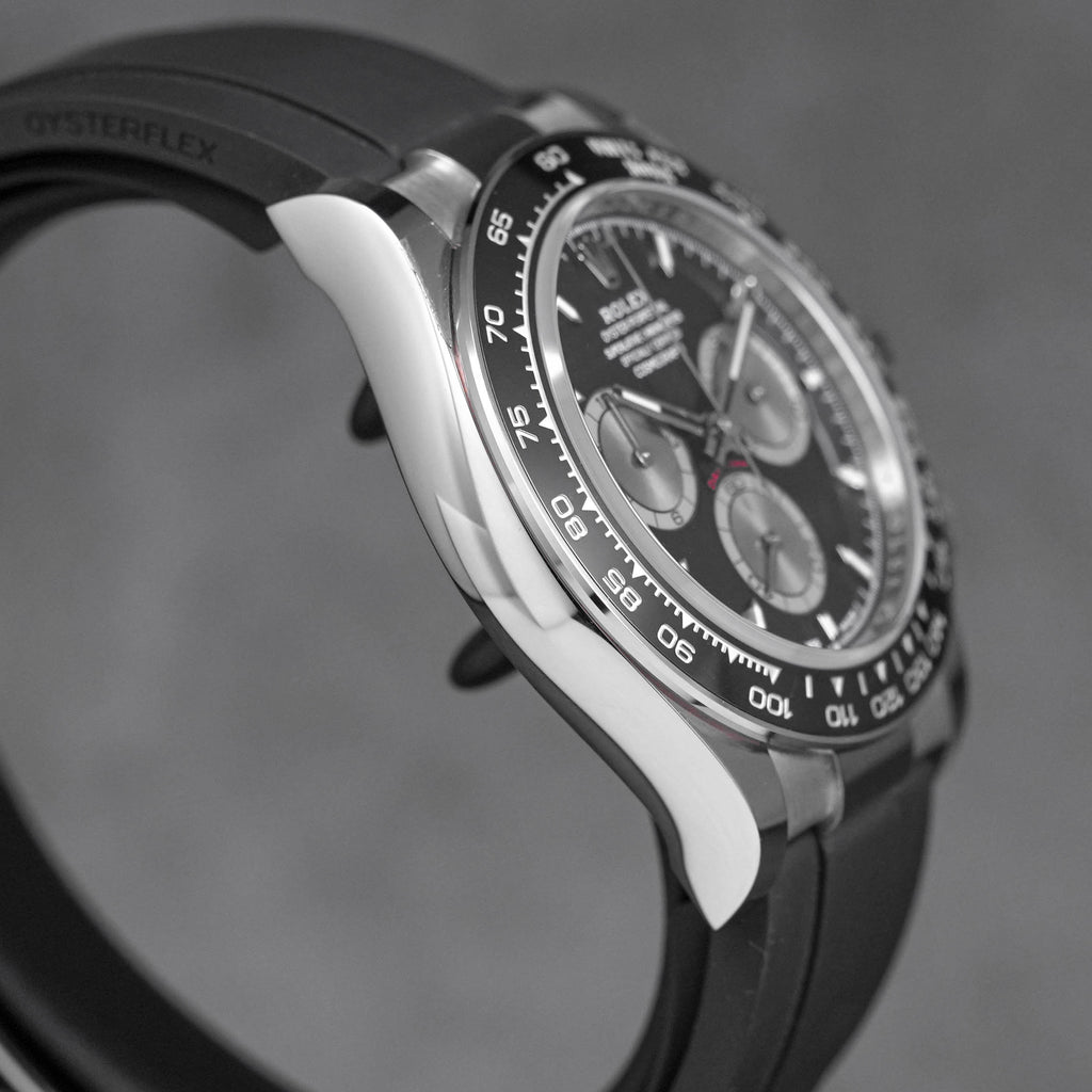 Rolex Daytona men's mirror watch, black dial – view 4