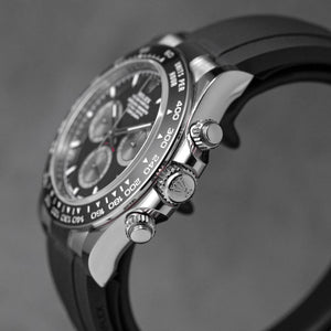 Rolex Daytona men's mirror watch, black dial – view 5