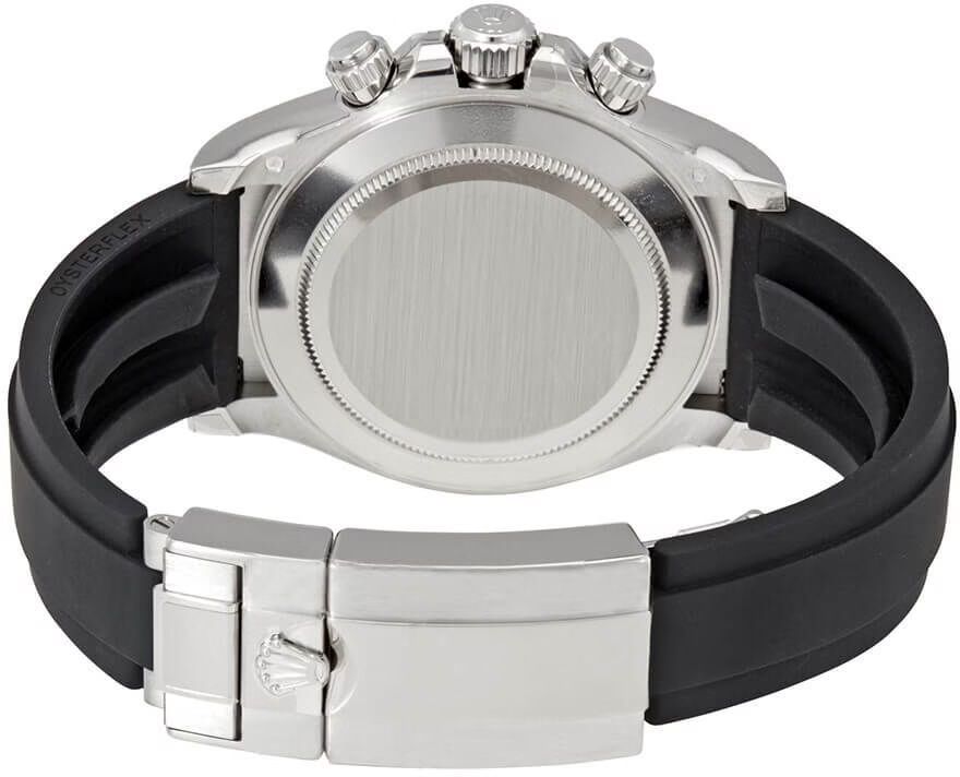 Rolex Daytona men's mirror watch, silver meteorite-pattern dial – view 3