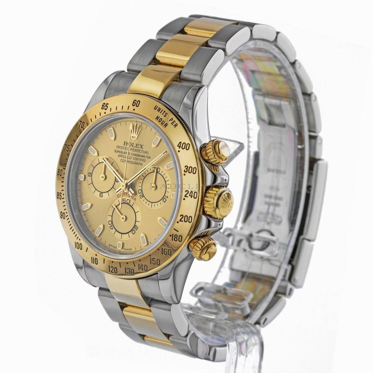 Rolex Daytona men's mirror watch, gold-tone dial – view 5