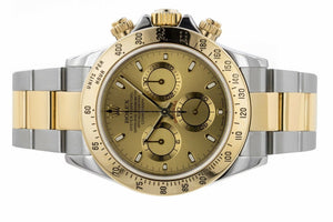 Rolex Daytona men's mirror watch, gold-tone dial – view 9