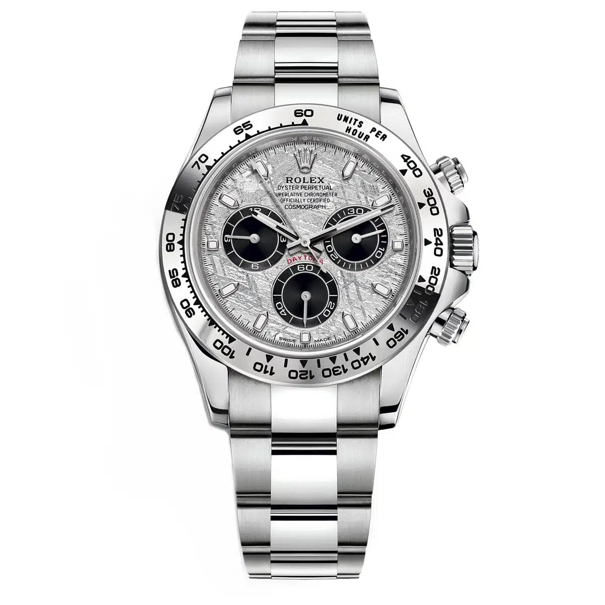 Rolex Daytona 40mm Men's Mirror Automatic Watch – Silver Dial & Silver Stainless Steel Bracelet