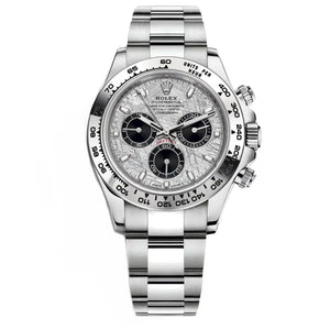 Rolex Daytona 40mm Men's Mirror Automatic Watch – Silver Dial & Silver Stainless Steel Bracelet