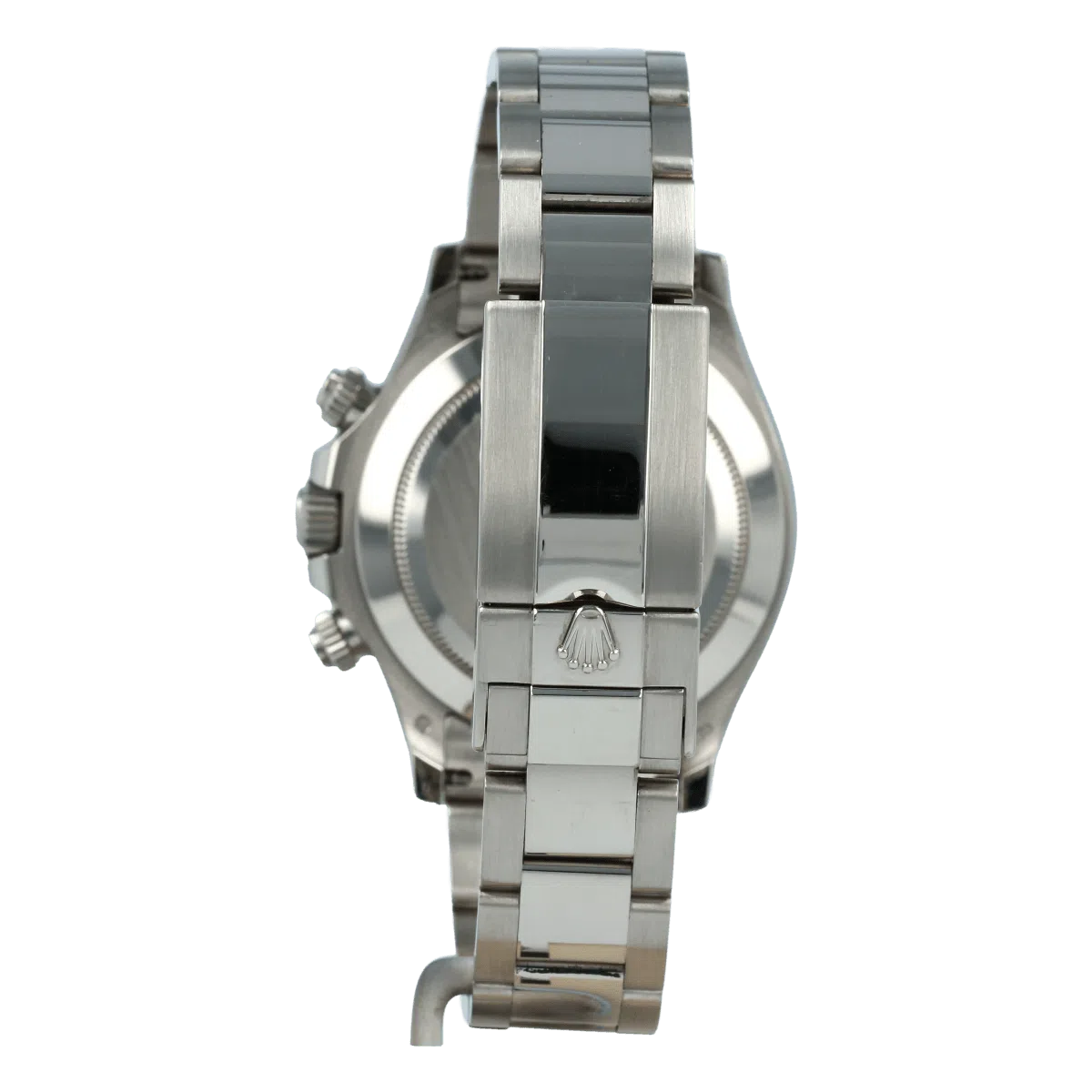Rolex Daytona men's mirror watch, silver dial – view 3