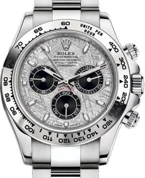 Rolex Daytona men's mirror watch, silver dial – view 4