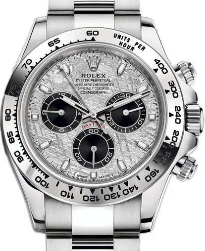 Rolex Daytona men's mirror watch, silver dial – view 4