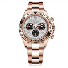 Rolex Daytona 42mm Men's Mirror Automatic Watch – Silver Dial & Rose Gold-Tone Stainless Steel Bracelet