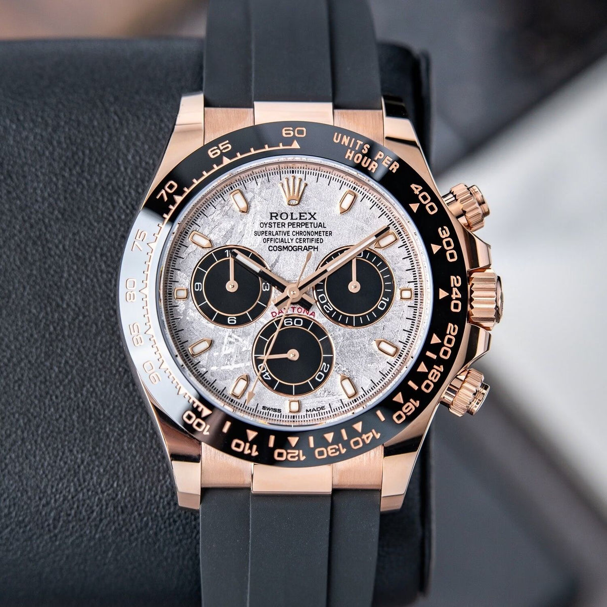 Rolex Daytona men's mirror watch, silver dial – view 12