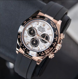 Rolex Daytona men's mirror watch, silver dial – view 2